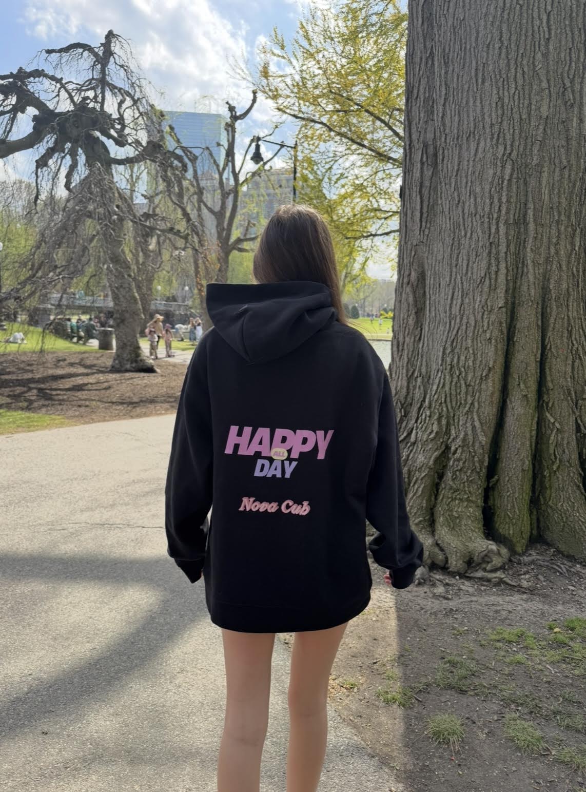 Happy All Day Hoodie