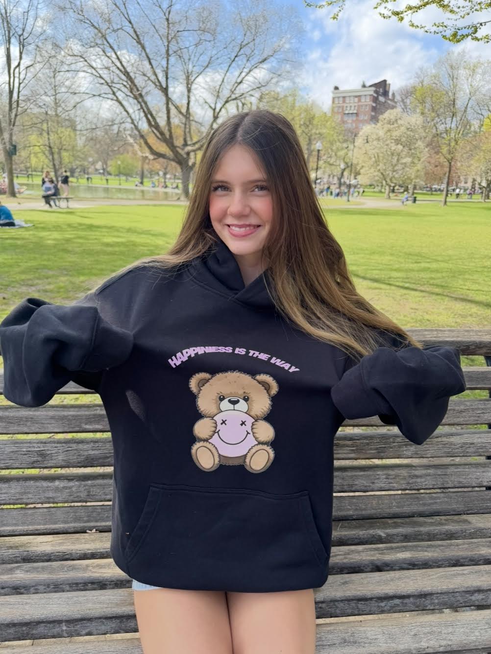 Happy All Day Hoodie