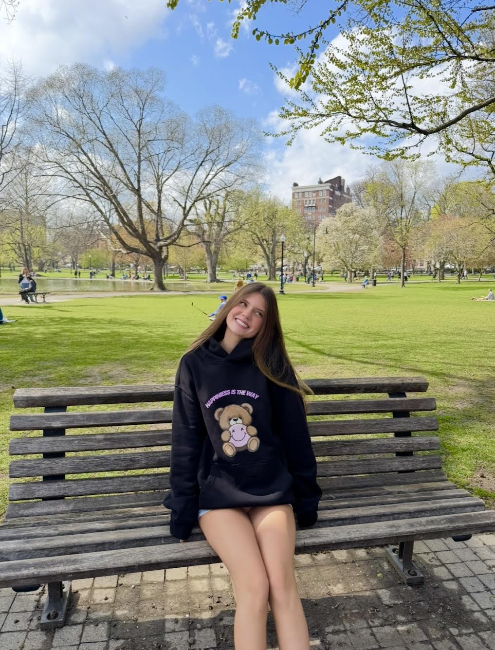 Happy All Day Hoodie
